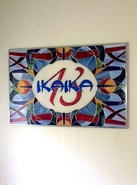 Custom Made Company Logo Panel- Ikaika 13