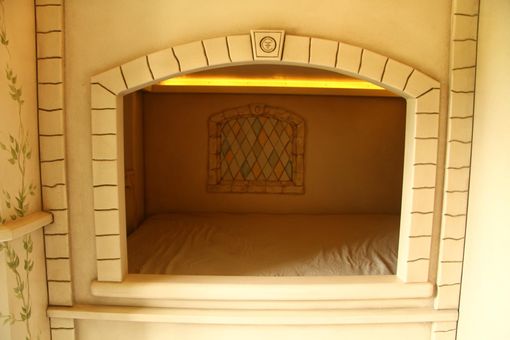 Custom Made Castle Bunk Bed Queen Size