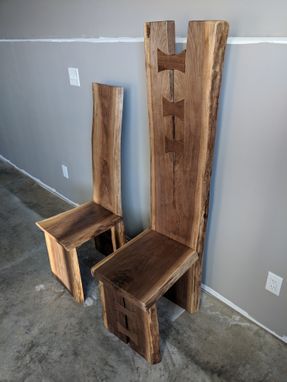 Custom Made King And Queens Dining Chairs