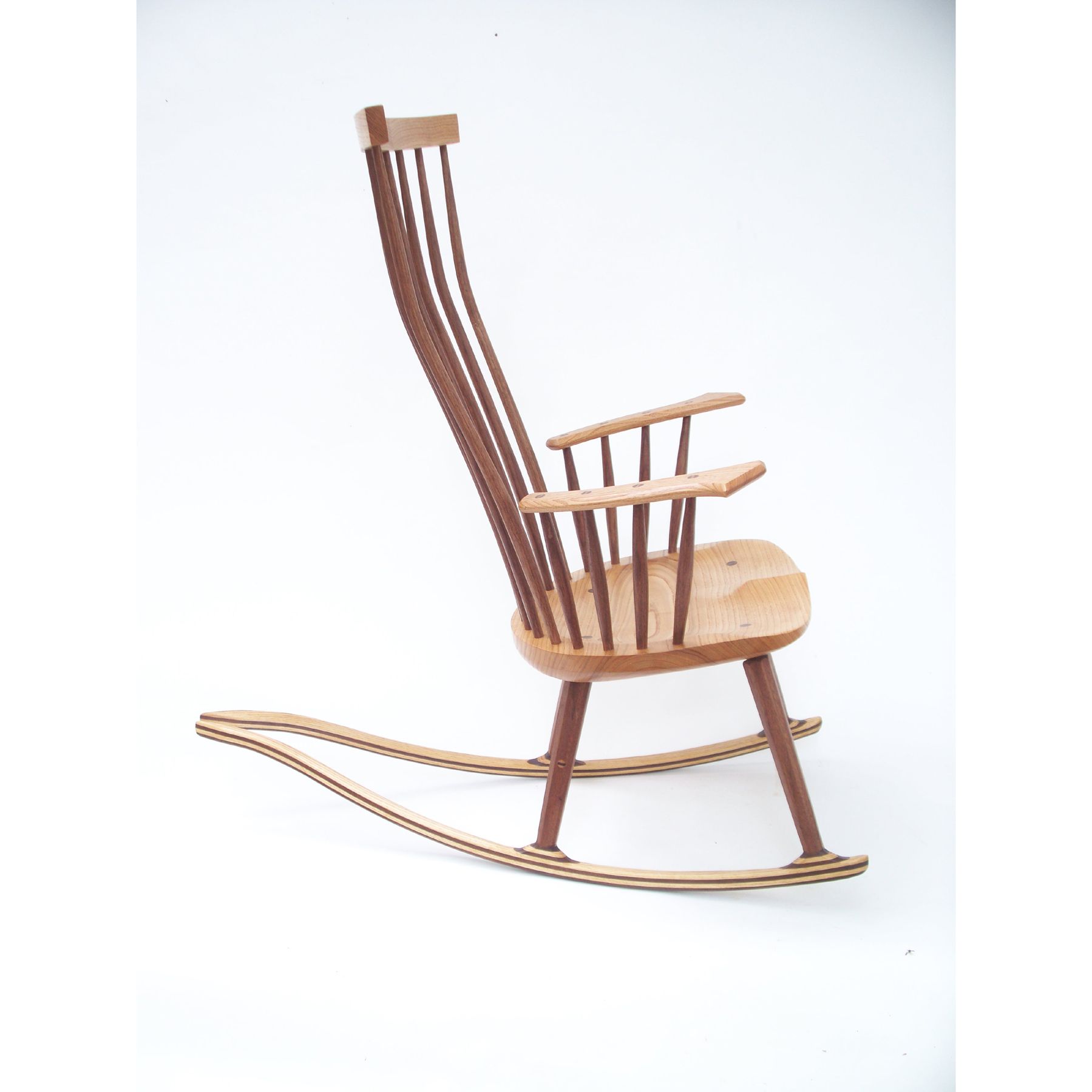 Custom Made Made To Order Rocking Chair by Michael Brown Chairmaker