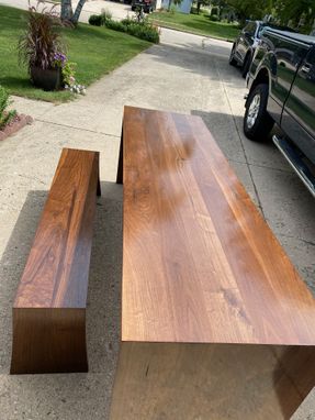 Custom Made Water Fall Dining Table