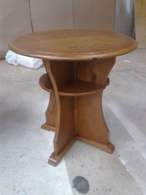 Custom Made Cherry Wood End Tables