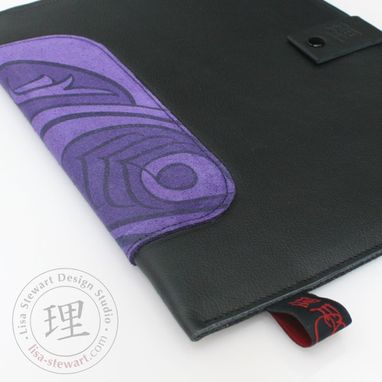 Custom Made Leather & Suede Ipad Cover