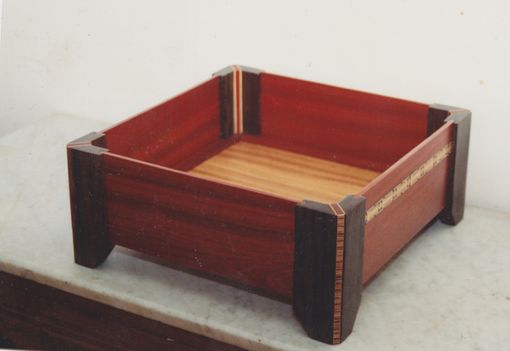 Custom Made Exotic Wood Box
