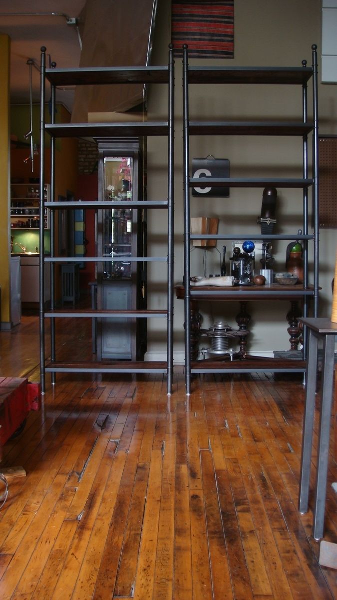 Custom Made Shelf Unit Industrial by Andrew Stansell Design