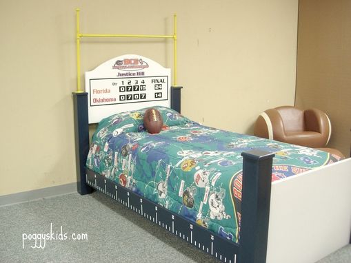 Custom Made Football Bed