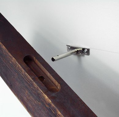Custom Made Reclaimed Wood Floating Shelf