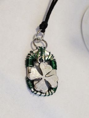 Custom Made Irish Shamrock Pop Tab Jewelry Set