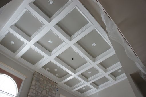 Custom Made Coffered Ceiling