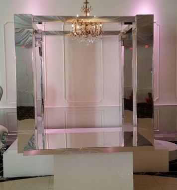 Custom Made Mirror Acrylic Wedding Strucutre - Chuppah, Mandap, Gazeebo, Arch