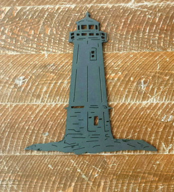 Custom Made Custom Metal Lighthouse Sign