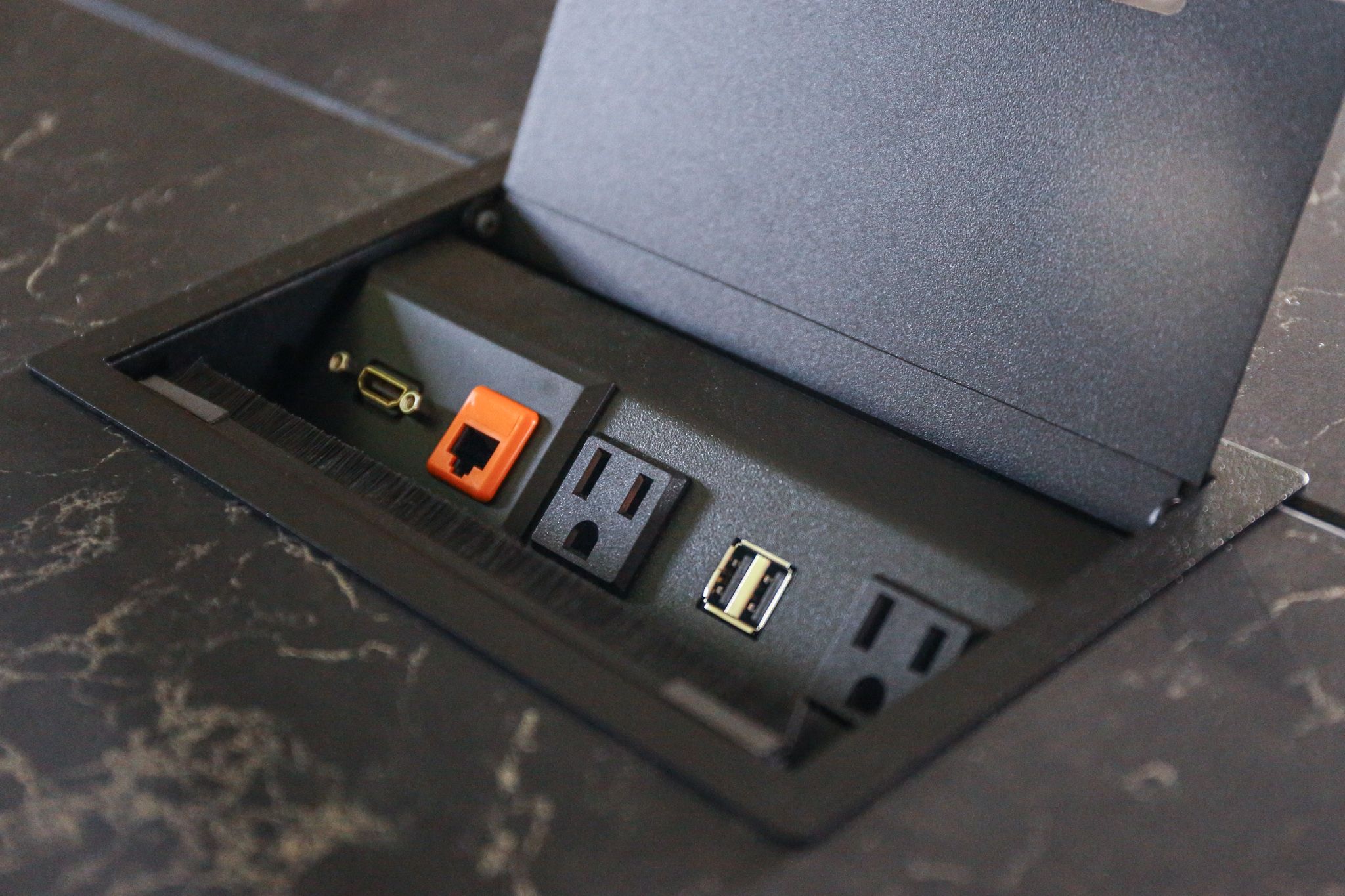 Custom Made Quartz Conference Table by Greg Pilotti Furniture Maker