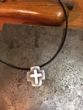 Custom Made Sterling Silver Cross