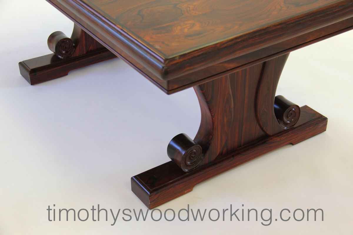 Hand Crafted Old World Style Dining Table And Chairs by Timothy's Fine