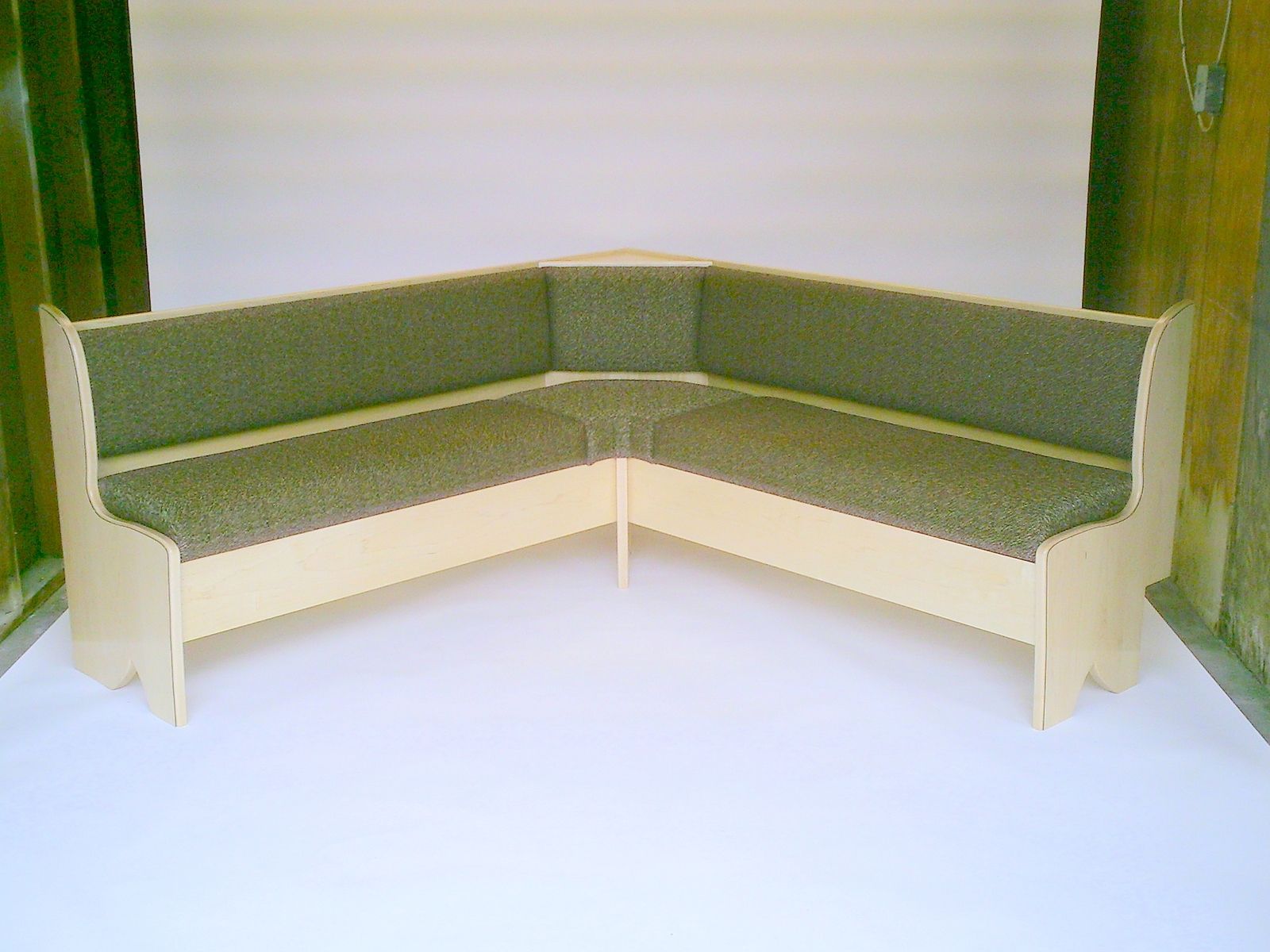 Custom Made Kitchen Settee by Custom Furniture Design & Restoration