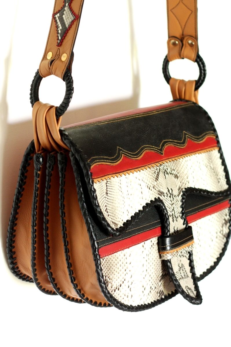 Hand Crafted Paisa Carriel A Classic Leather Handbag In An Exotic Hand Crafted Paisa Carriel A Classic Leather Handbag In An Exotic Colorway By Yolu Custommade