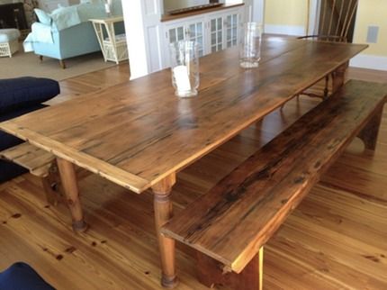 Custom Made Farmhouse Tables