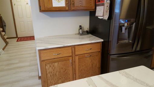 Custom Made Replacement Oak Base Kitchen Cabinets