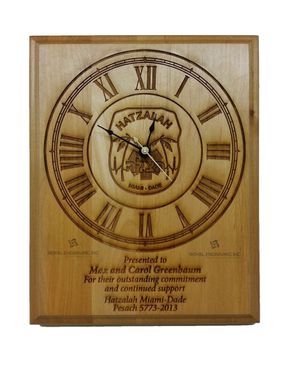 Custom Made Custom Designed Wood Clock