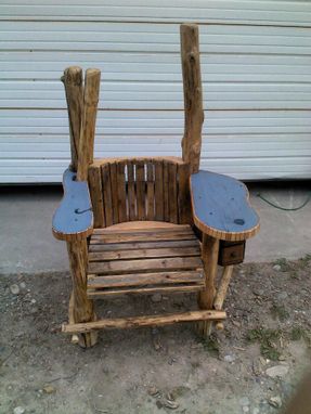 Custom Made Reclaimed Wood Chair