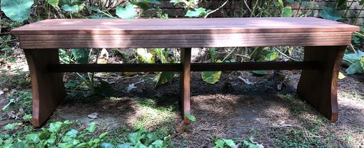 Custom Made Cypress Five Foot Long Bench Or Seat Custom Made Stain And Finish