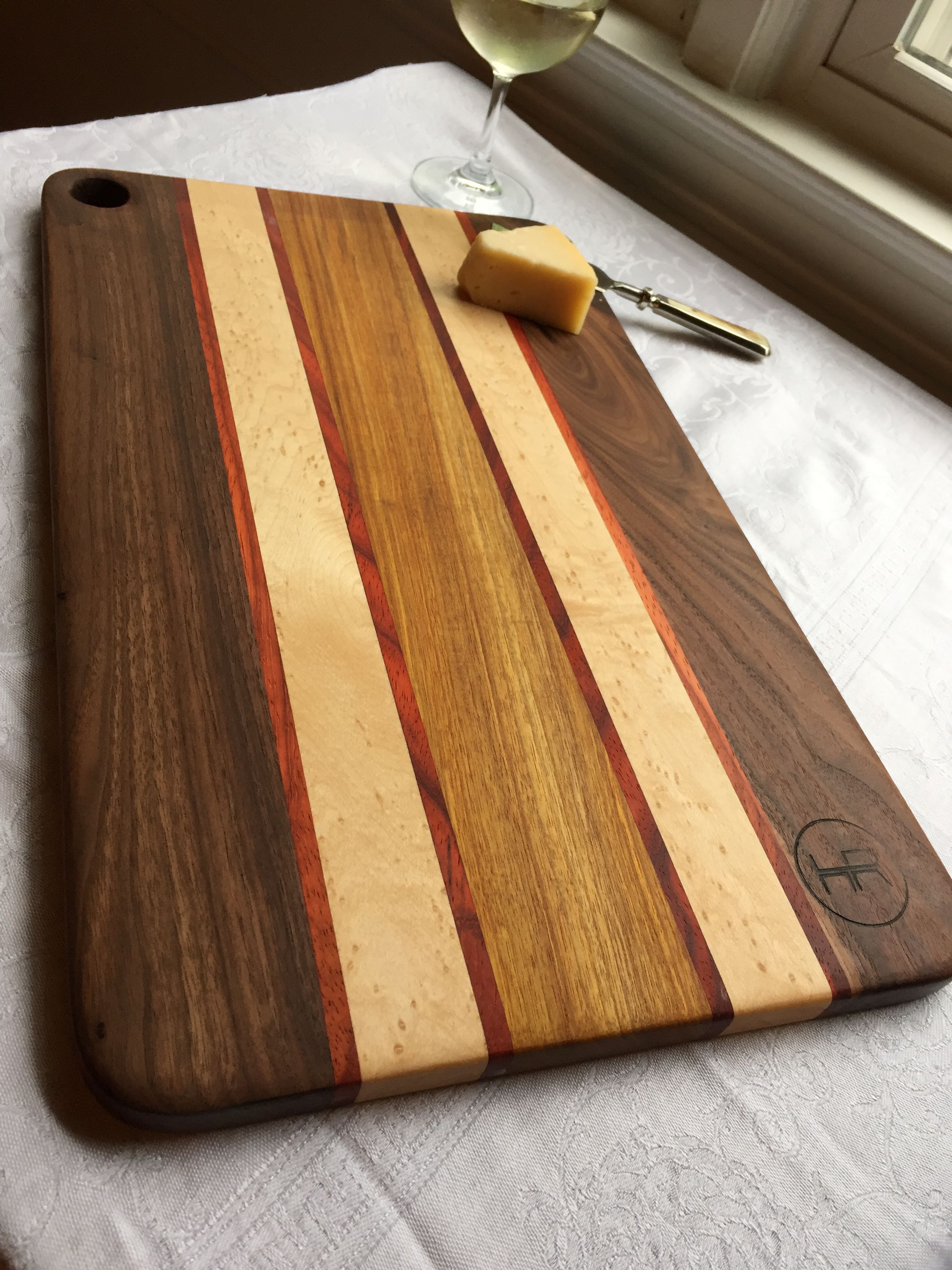 Custom Hardwood Cutting Board by Hardwood Reclamation | CustomMade.com