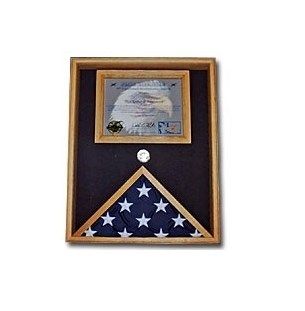 Custom Made Military Certificate Case, Military Flag And Document Case
