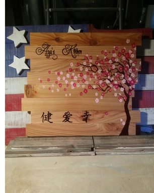 Custom Made Multi Board Cedar Wall Art From $65