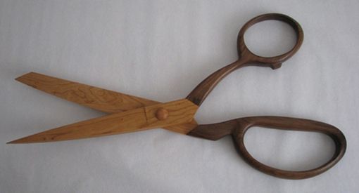 Custom Made Wooden Scissors