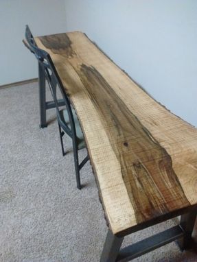 Buy Handmade Live Edge Furniture, Live Edge Blackjack Oak 