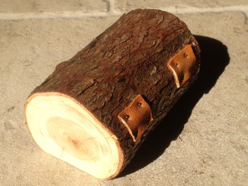 Custom Made Log Trinket Boxes