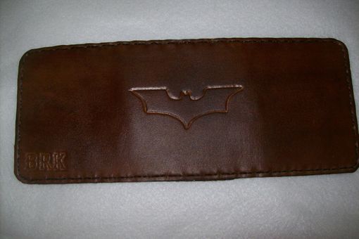 Custom Made Multi-Compartment Leather Tri-Fold Wallet