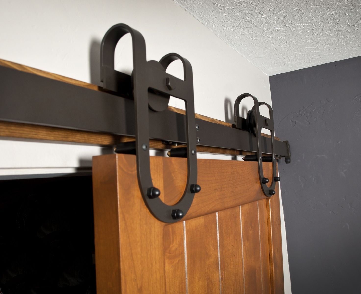 Custom Interior Barn Door Hardware: Western Track ...