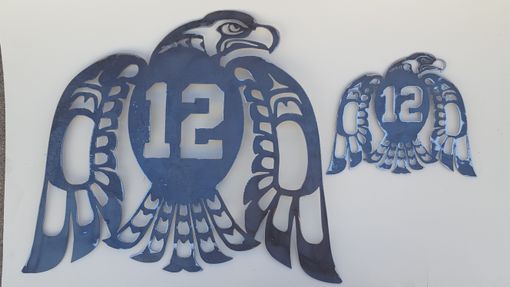 Custom Made Seahawks Wall Plaque