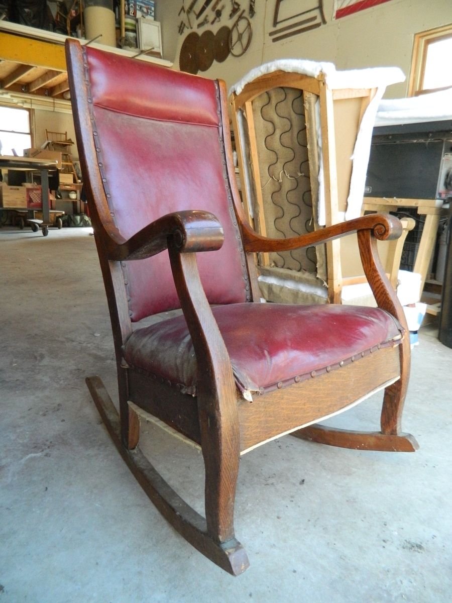 Custom Heirloom Rocking Chair by American Pride Woodworking