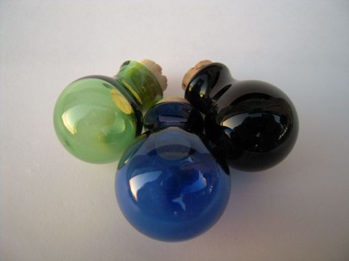 Custom Made Glass Sphere Floating Bubble Jars - Extract - Oil Bottle,Glass Vial, Stash Jar