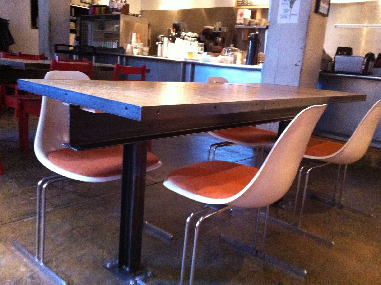 Hand Made Custom Cafe Tables by Twelve26studio