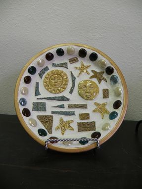 Custom Made Sun And Moon Mosaic