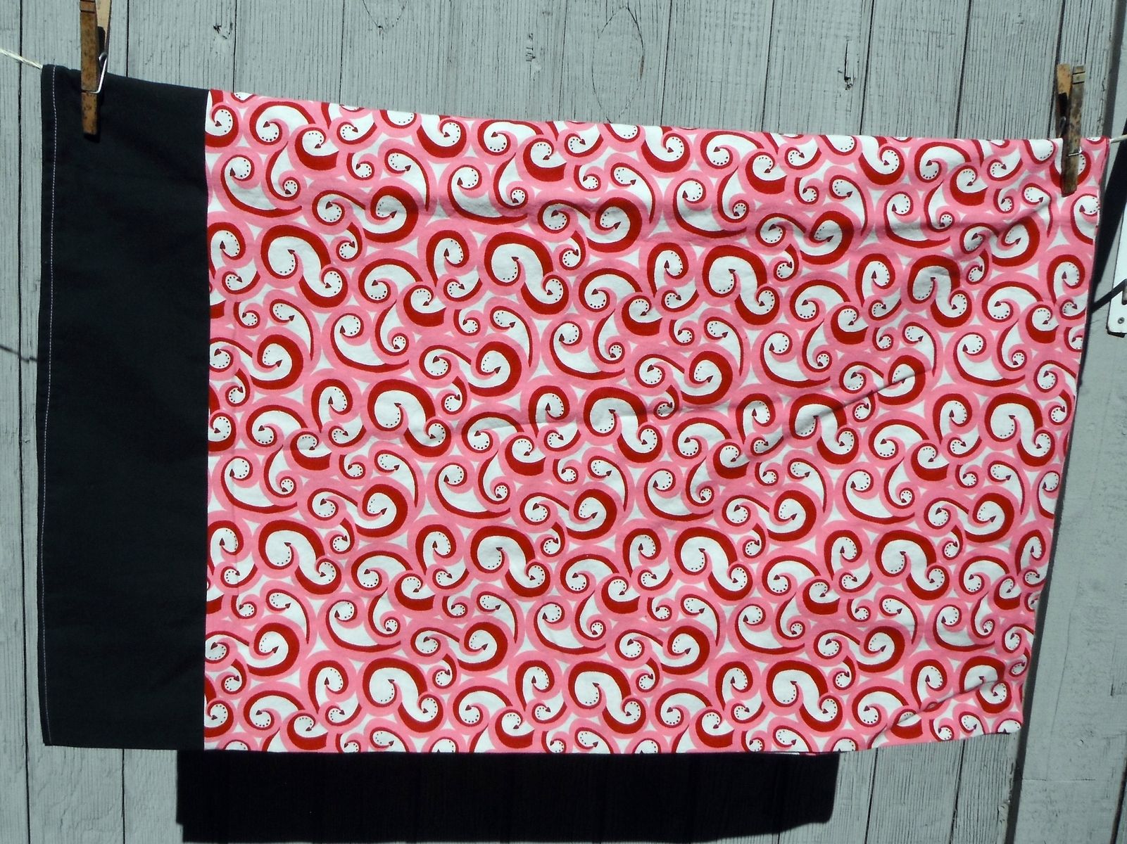 Custom Made Pillowcases Using Commercial Fabrics by Home Sewn