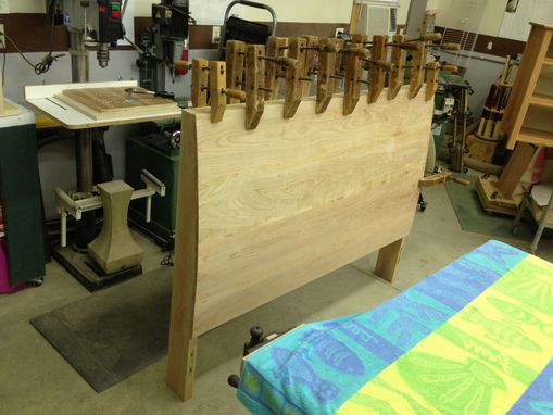 Custom Made Solid Cherry Queen Size Bed