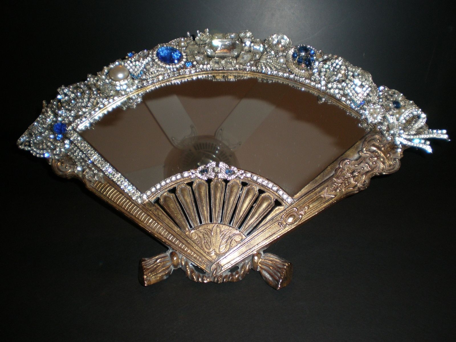 Custom Jeweled Mirrors And Frames by Arc Designs By Ellen