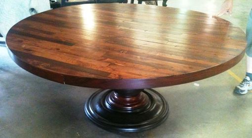 Dining Table By B S Custom Furniture, Custom Made Round Dining Room Tables