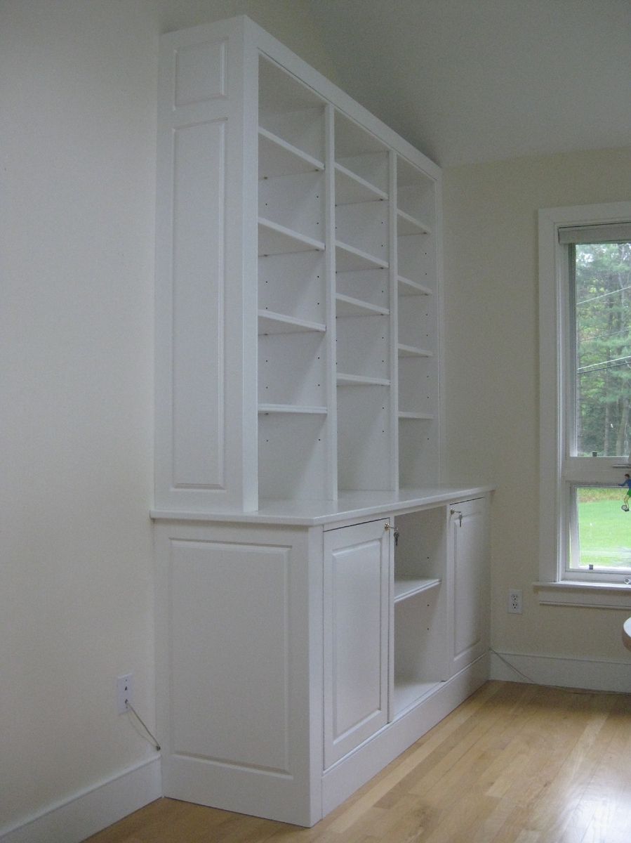 Hand Crafted Home Office Cabinet And Bookshelves by Wooden Hammer Llc ...