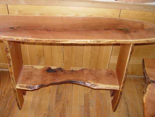 Custom Made Mesquite Sofa Table And End Tables