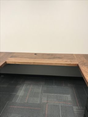 Custom Made U-Shaped Desk With Total Leg Room