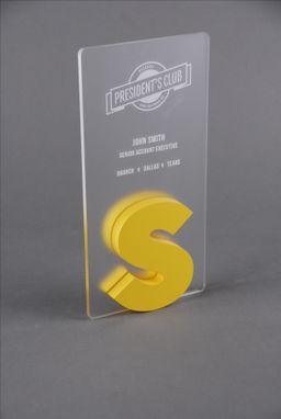 Custom Made Sales Achievement Recognition Award