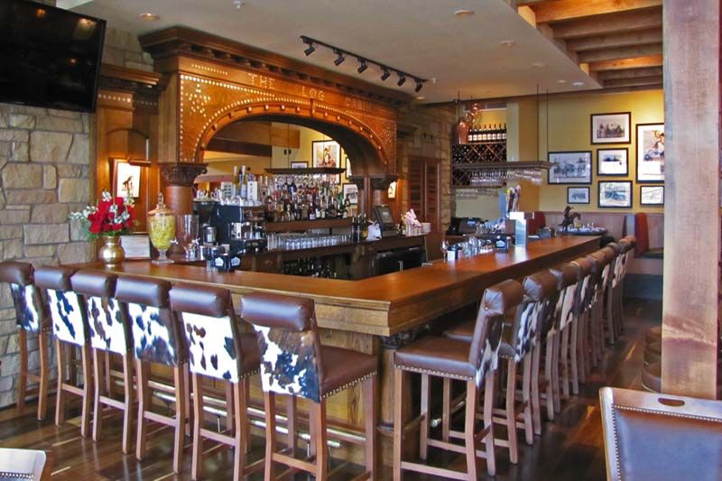 Handmade Antique Brunswick Bar by Pin & Scroll: Elegant Wood Designs