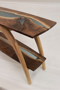Custom Made River Table / Side Table / Hall Table