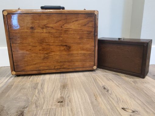 Custom Made Wood Gun Case For Transport Or Display
