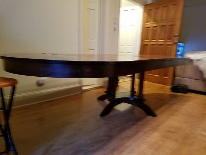 Custom Made 10 Ft. Solid Cherry Extension Table